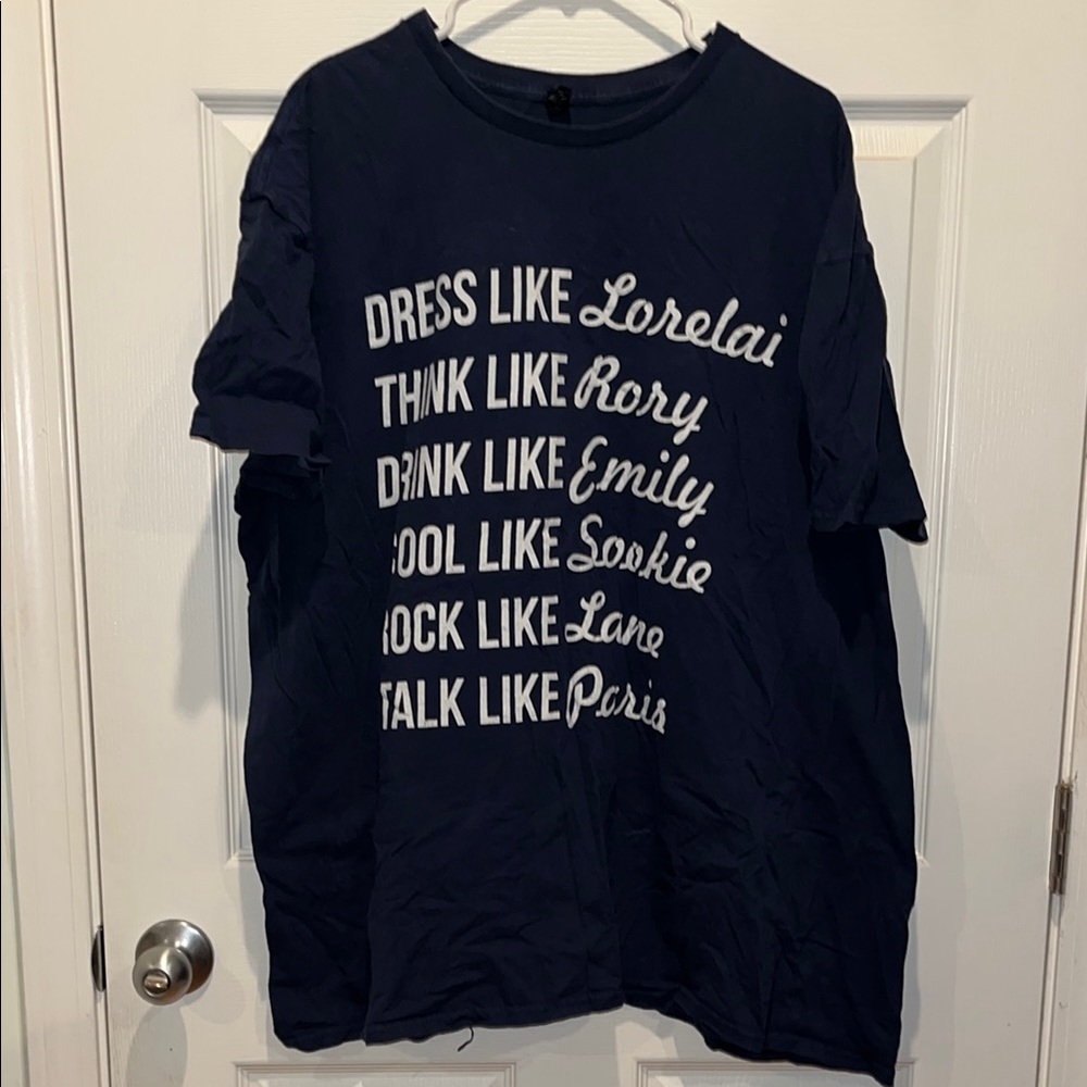 Navy blue Gilmore Girls XXL T-shirt